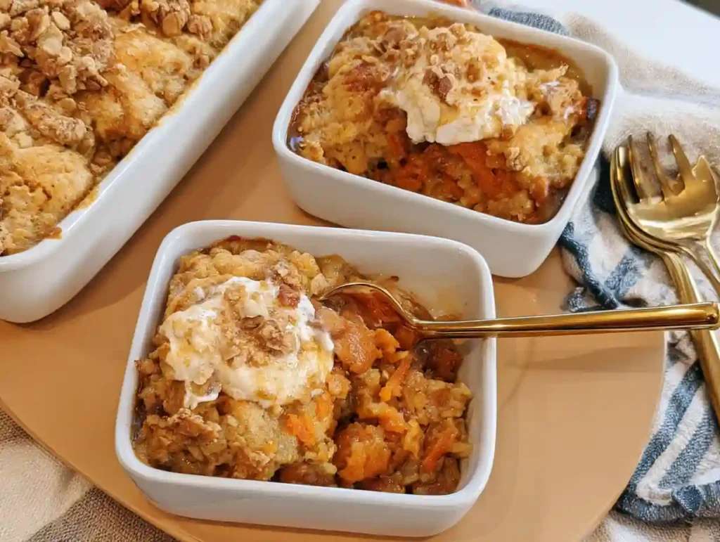 Carrot Cake Cobbler
