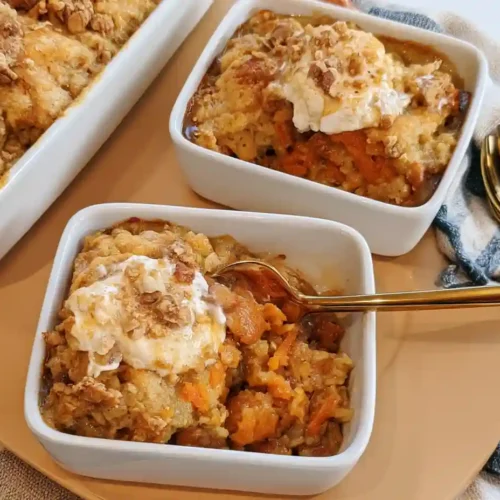 Carrot Cake Cobbler