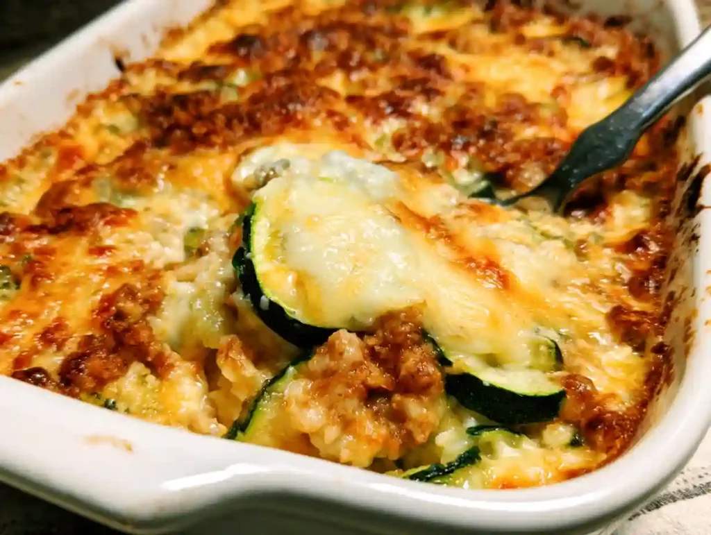 Cheesy Zucchini Casserole