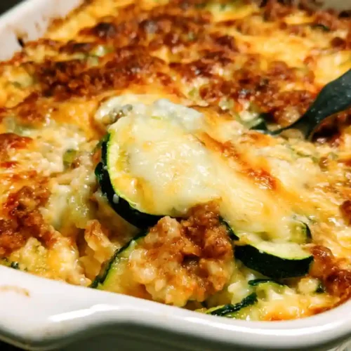 Cheesy Zucchini Casserole
