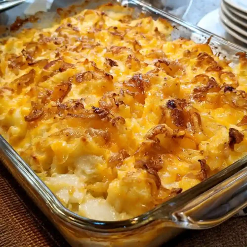 French Onion Funeral Potatoes