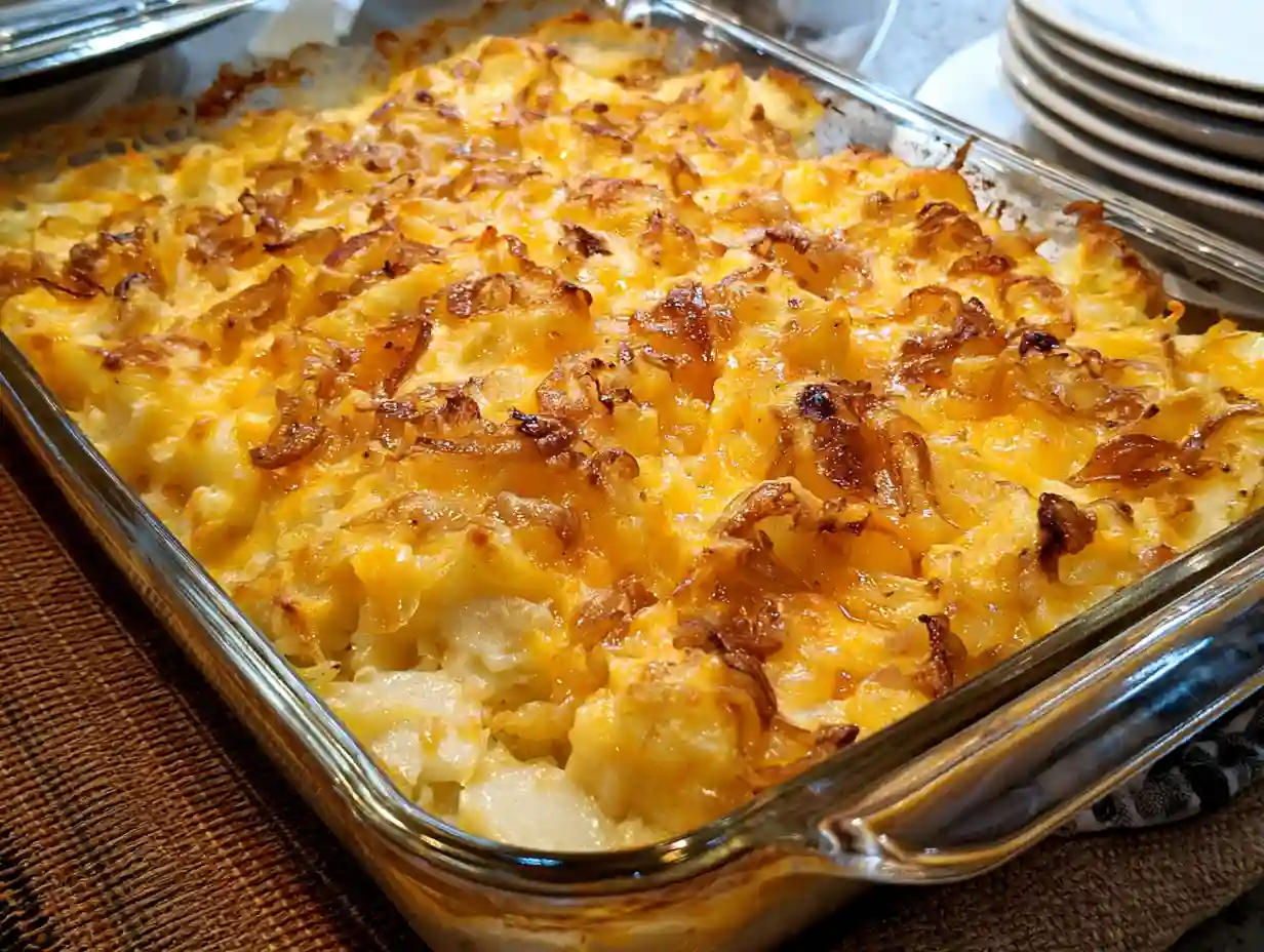 French Onion Funeral Potatoes