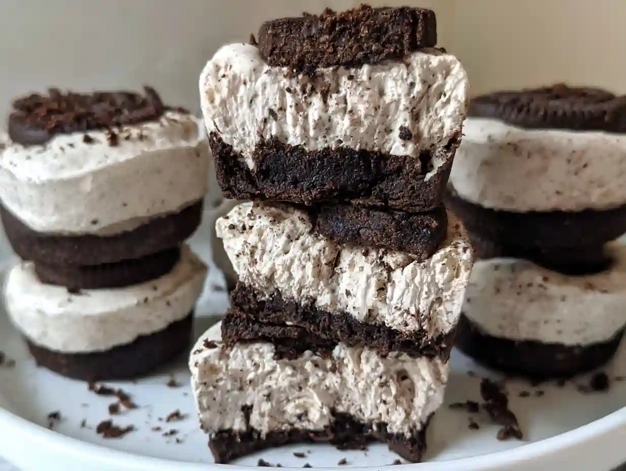 Healthy No-Bake Oreo Cheesecake Bites