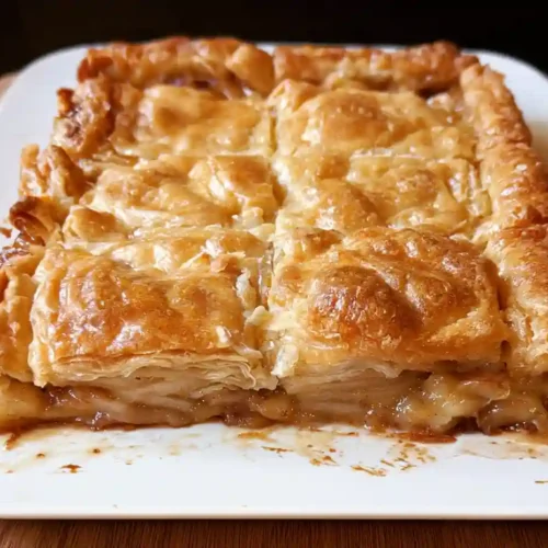 Home-baked Apple Slab Pie