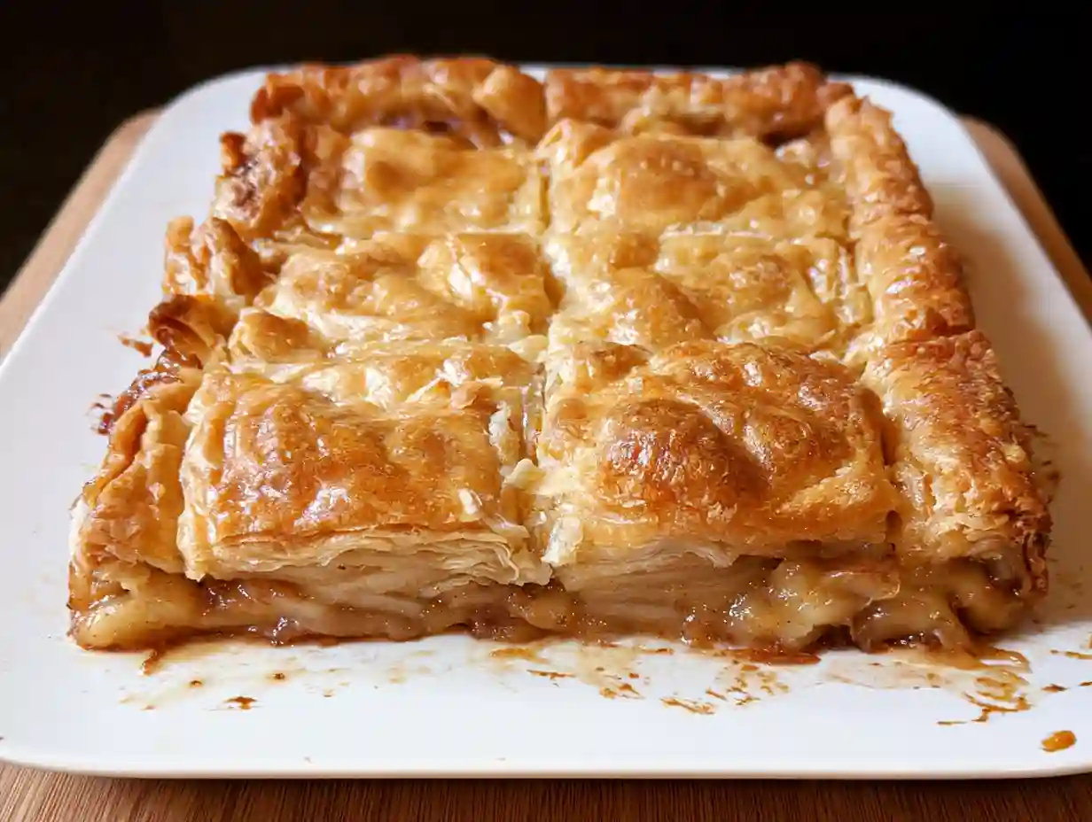 Home-baked Apple Slab Pie