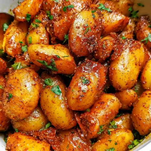 Honey Mustard Potatoes Recipe