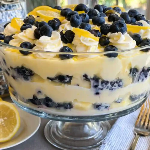 Lemon Blueberry Trifle Recipe