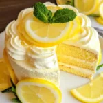 Lemon Mascarpone Layer Cake