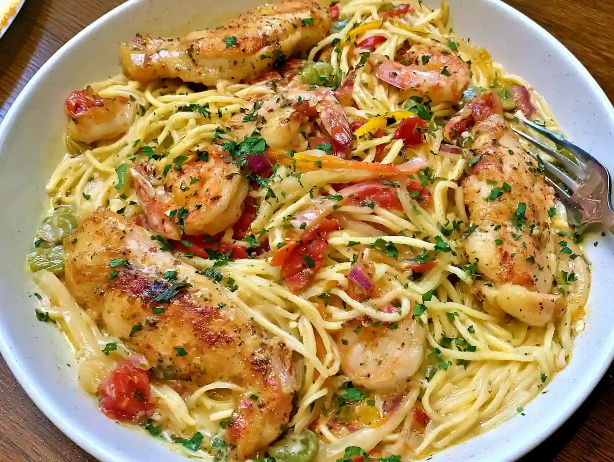 Olive Garden Chicken Scampi