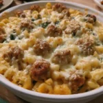 Oven-baked wedding soup pasta