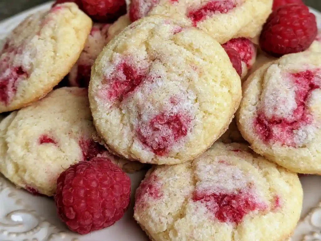 Raspberry Lemon Cookies