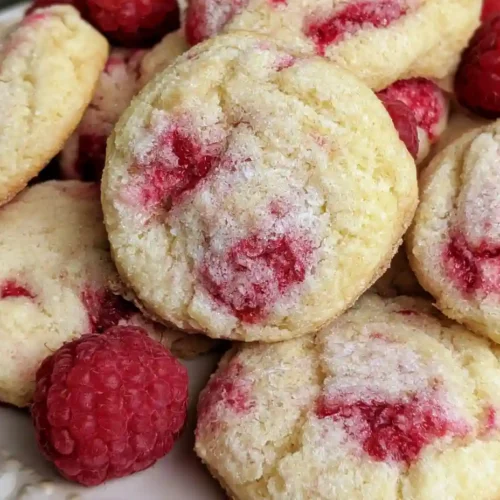 Raspberry Lemon Cookies