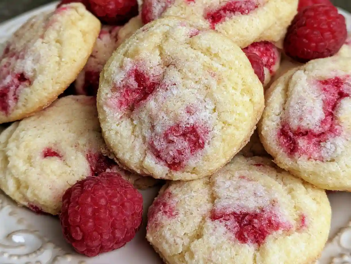 Raspberry Lemon Cookies