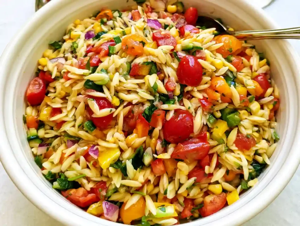 Refreshing Summer Orzo Pasta Salad