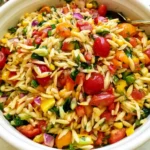 Refreshing Summer Orzo Pasta Salad