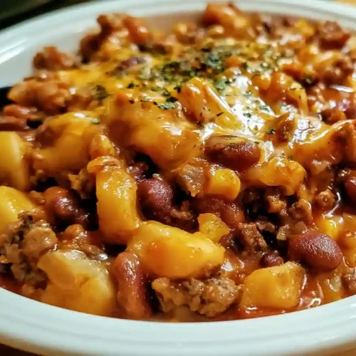 Slow Cooker Cowboy Casserole
