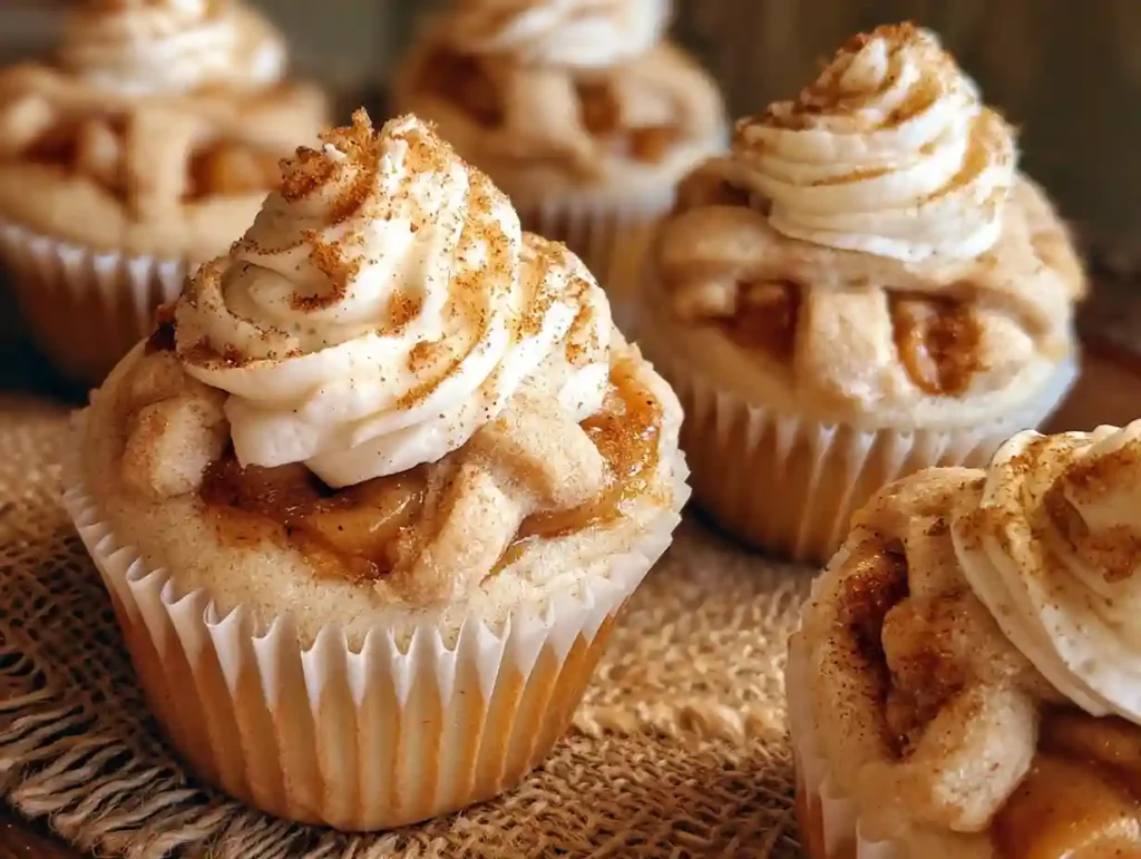 Apple Pie Cupcakes