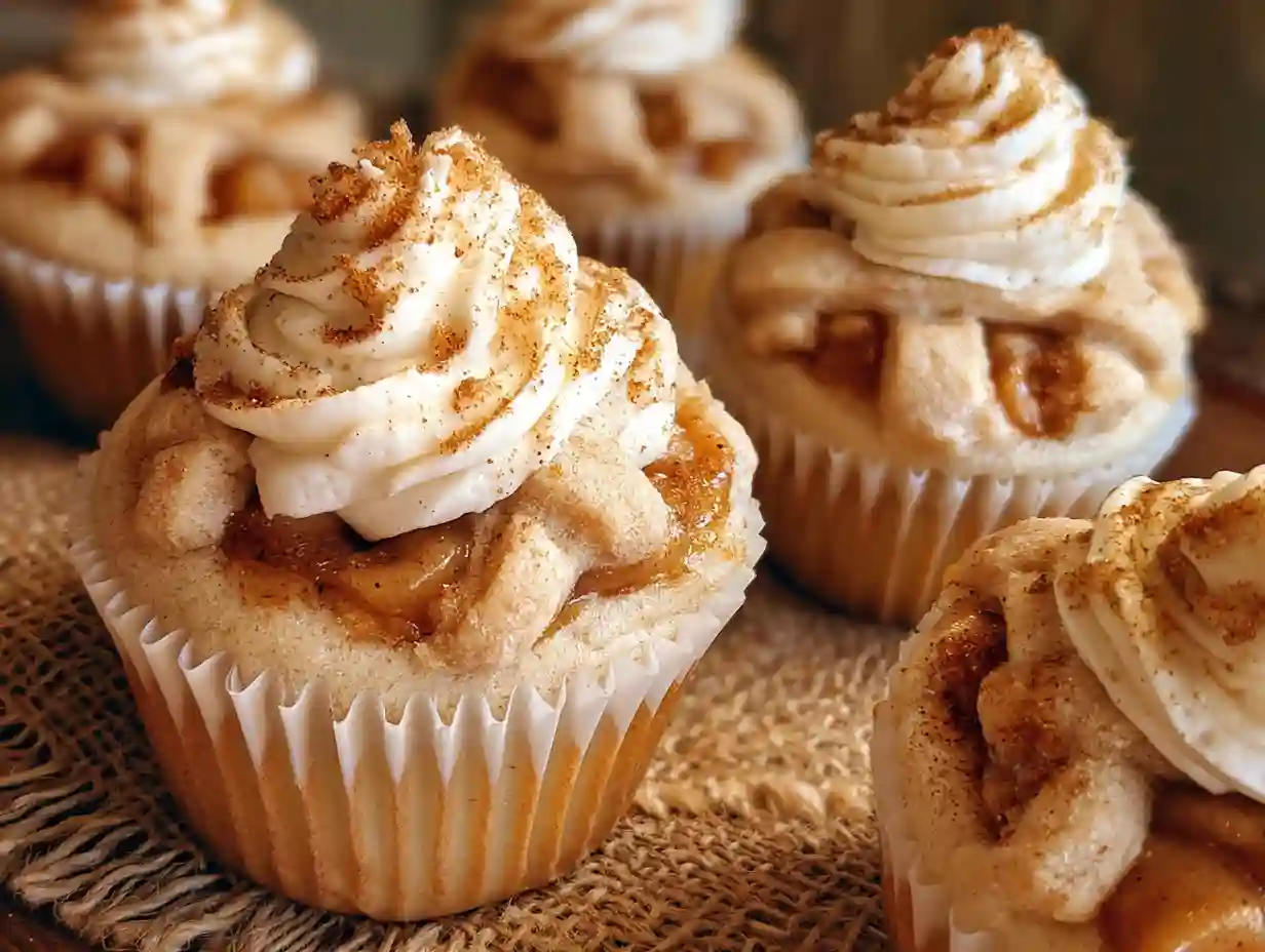 Apple Pie Cupcakes