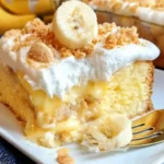 Banana Pudding Poke Cake