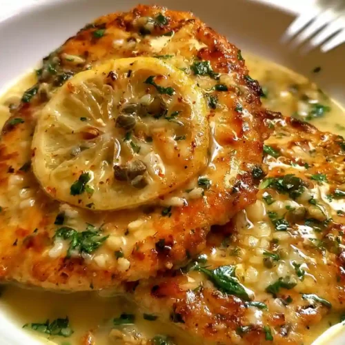 Chicken Piccata with Lemon Sauce