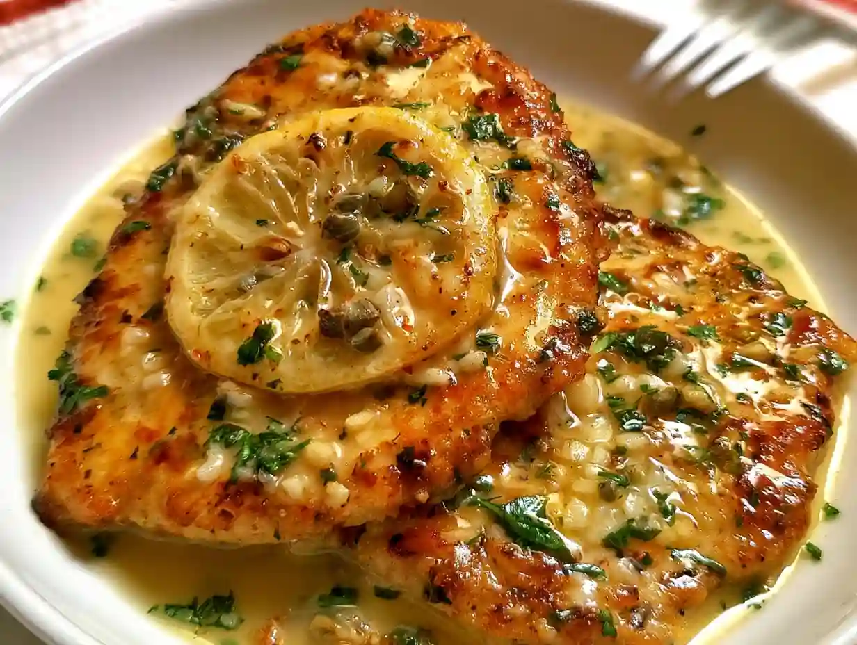 Chicken Piccata with Lemon Sauce