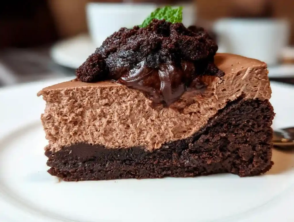 Chocolate Brownie Cheesecake