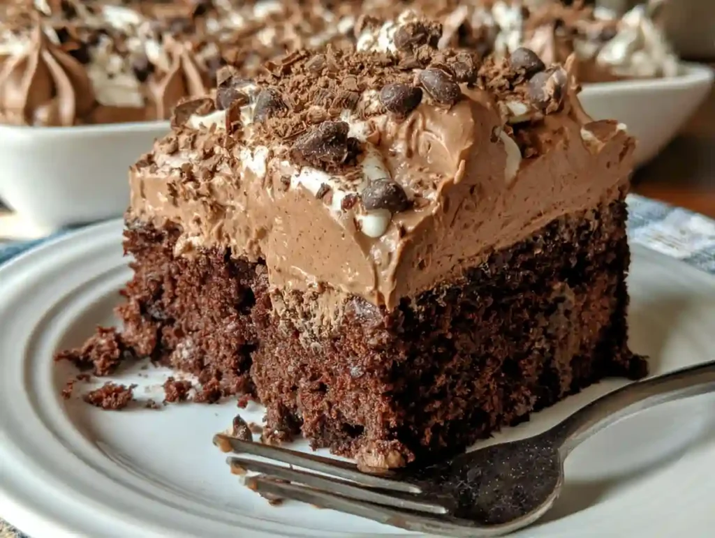 Chocolate Poke Cake