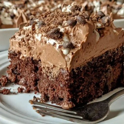 Chocolate Poke Cake