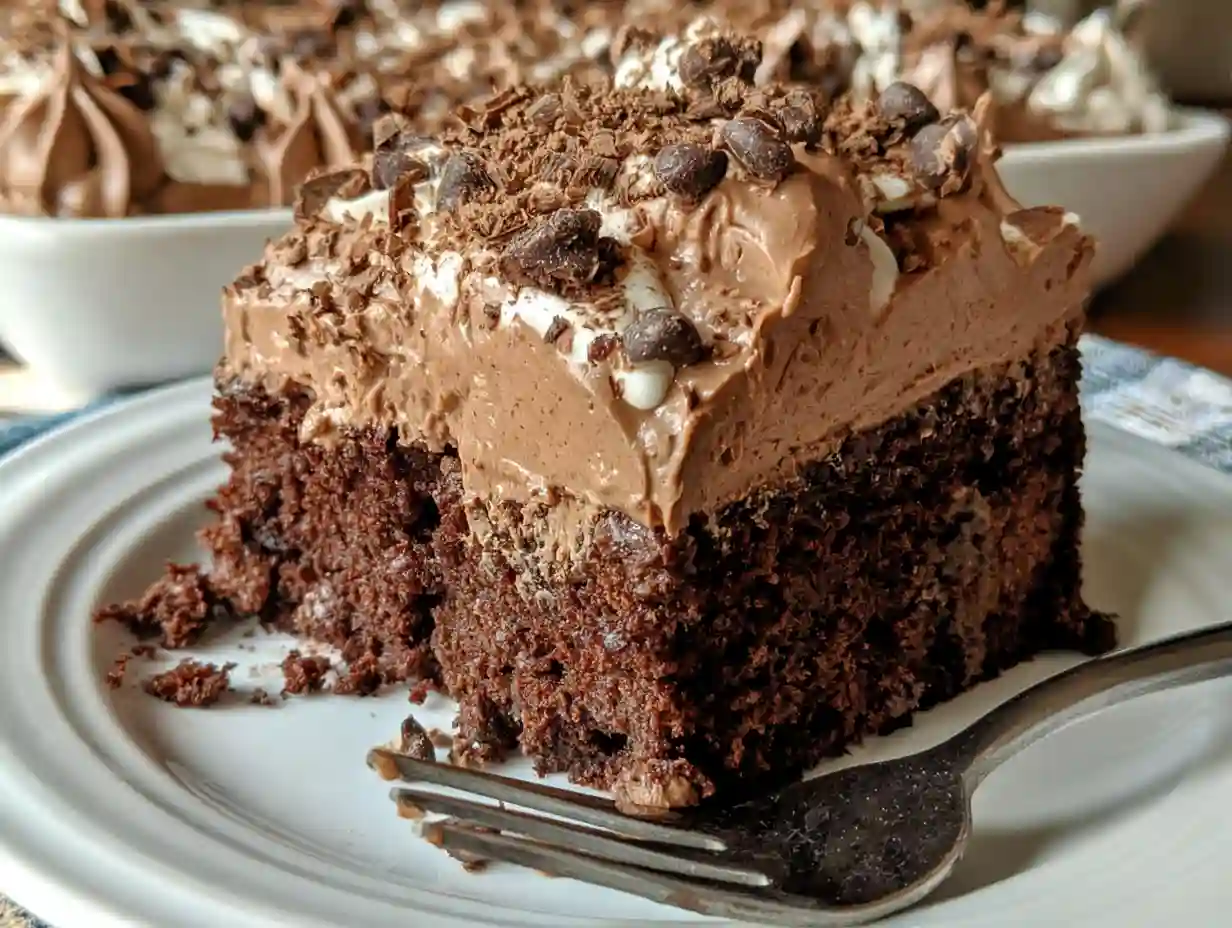 Chocolate Poke Cake