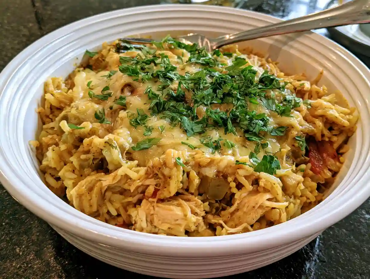 Family-Friendly Green Chile Chicken And Rice