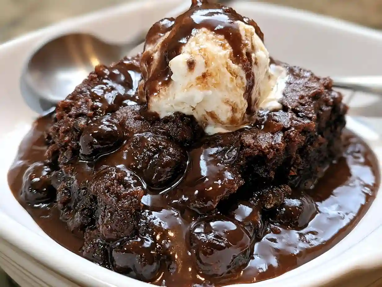 Grandma's Old Fashioned Chocolate Cobbler