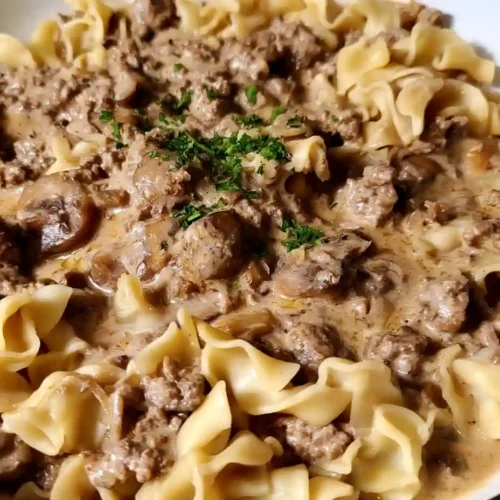 Ground Beef Stroganoff Recipe