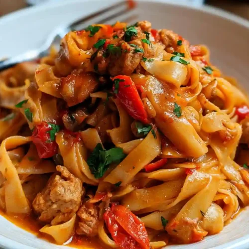 Italian Drunken Noodles