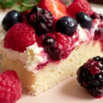 Lemon Berry Mascarpone Cake