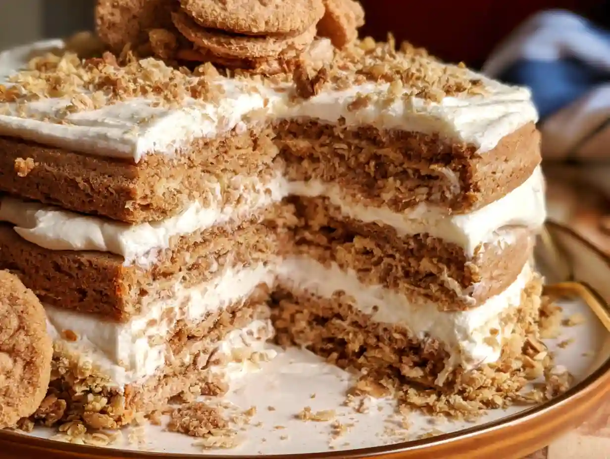 Oatmeal Cream Pie Cake