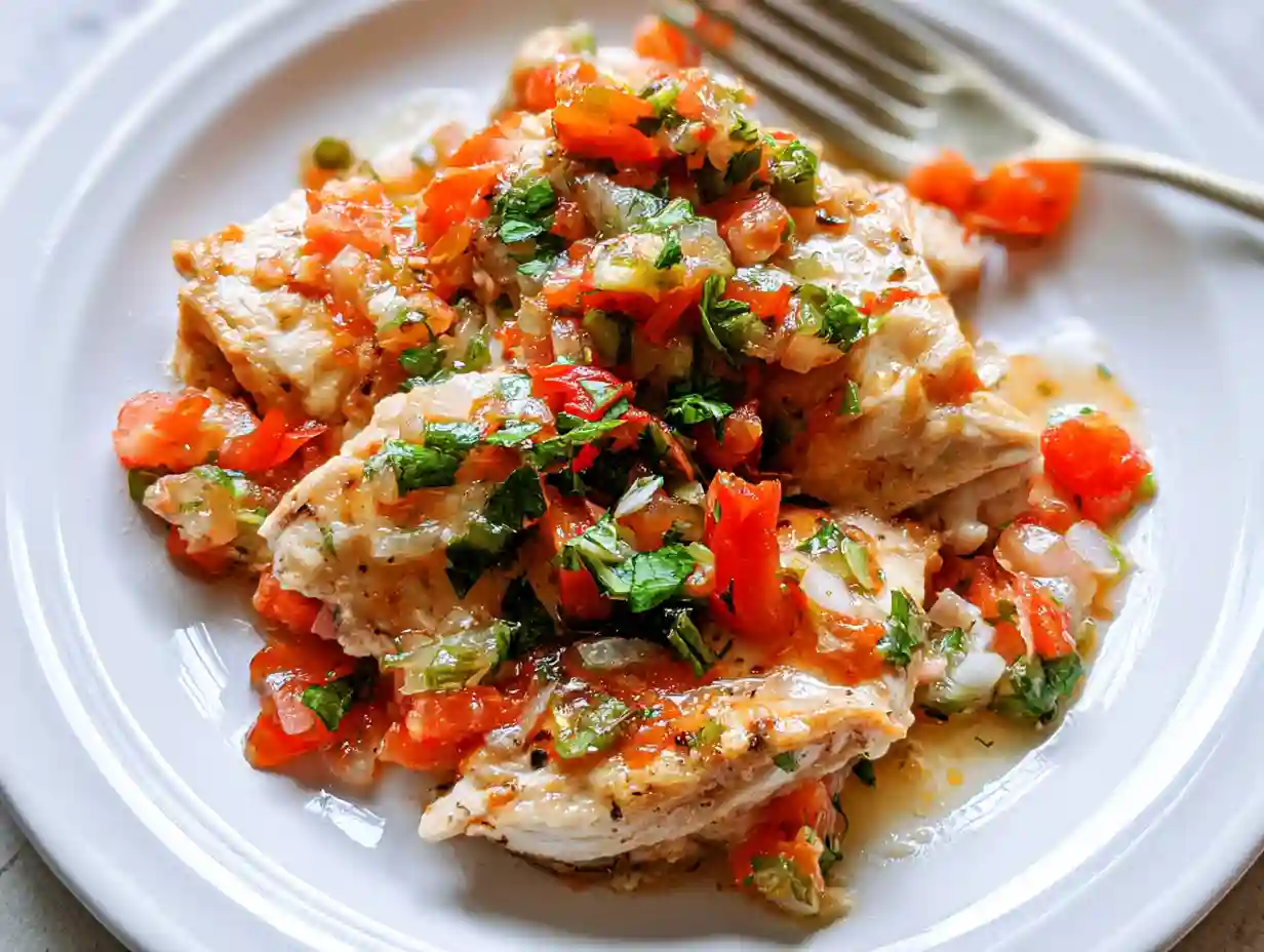 Salsa Fresca Baked Chicken Recipe