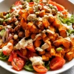 Sweet Potato Burger Bowl